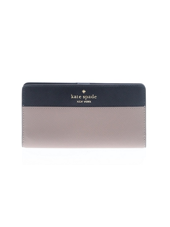 kate spade Handbags - kate spade Large Slim Billfold “Madison” NWT Colorblok Saffiano “Toasted”